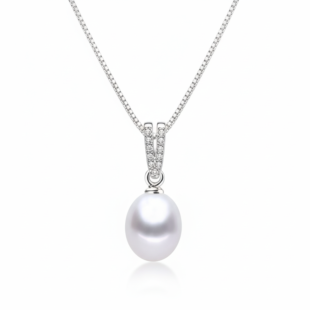 Bianca Shine Pearl Necklace