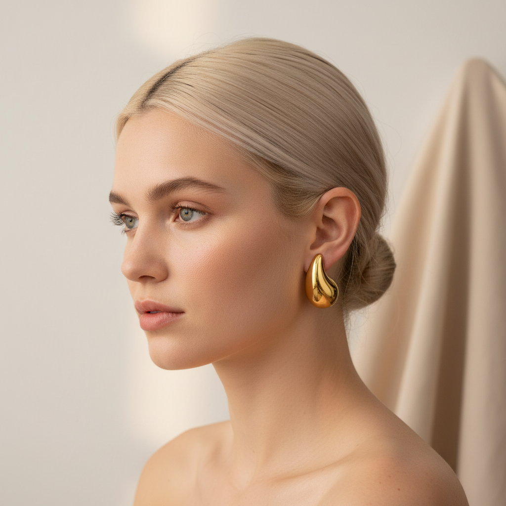 Paisley Örhängen - Korrekt Riktning